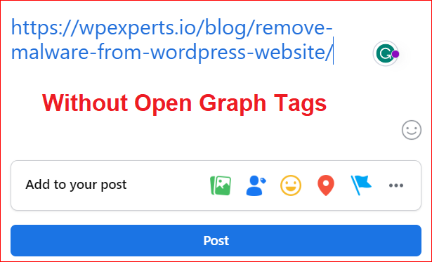Without Facebook Open Graph