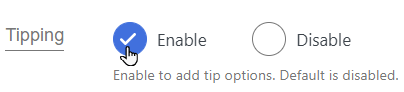 Tripping-Enable-Option