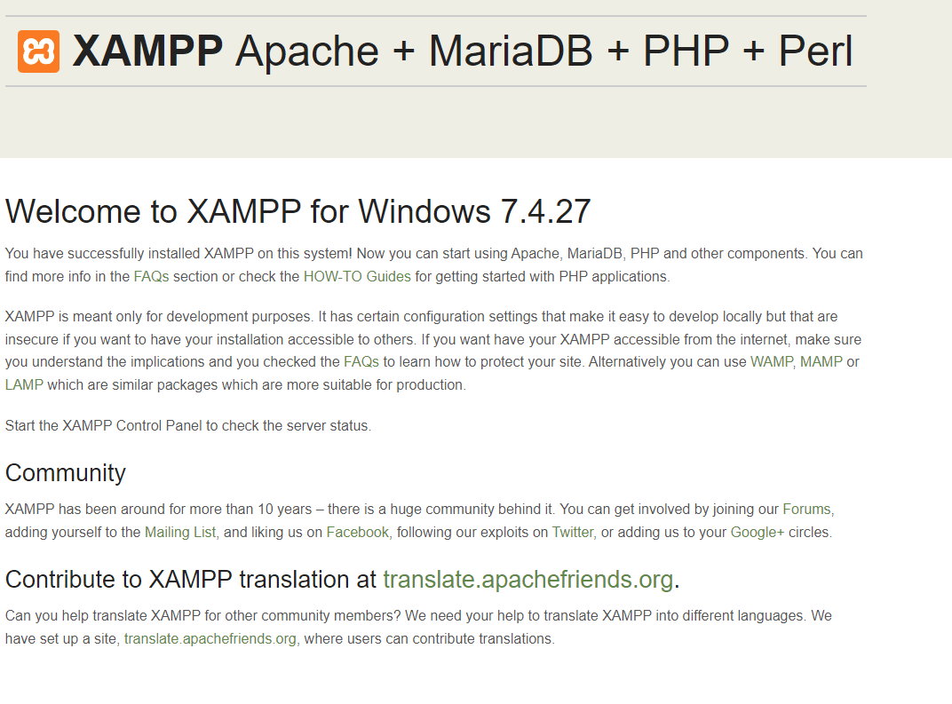 xampp-for-windows