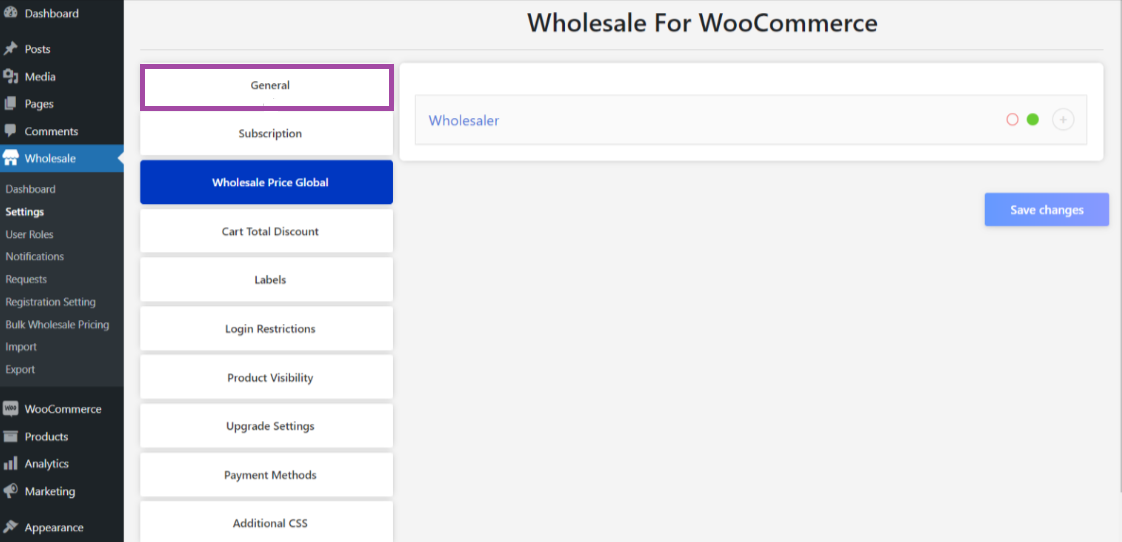 wholesale-for-woocommerce-general-settings