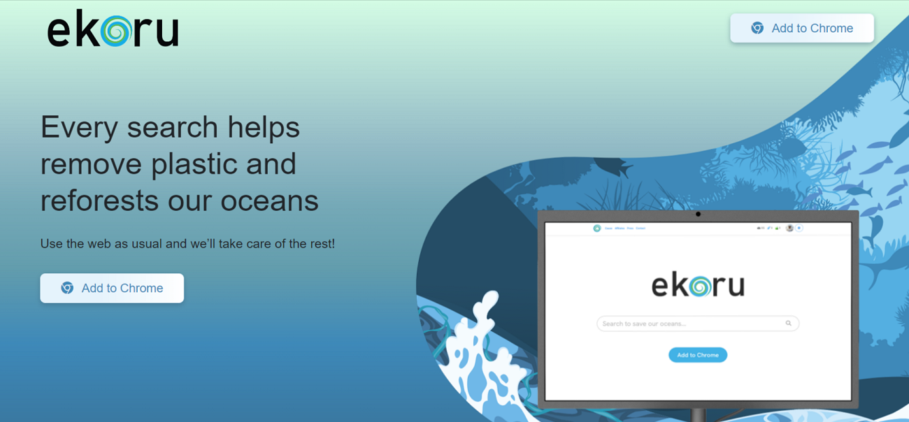 ekoru-search-engine- for-removing-plastics-and-other-hazards-from-oceans