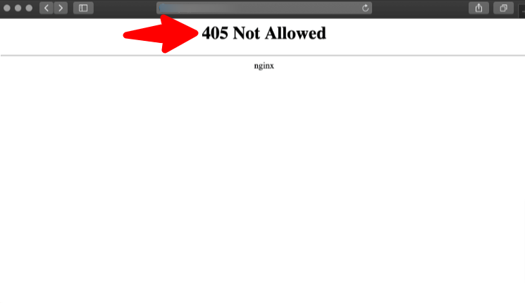 405-method-not-allowed-error-on-safari-web-browser
