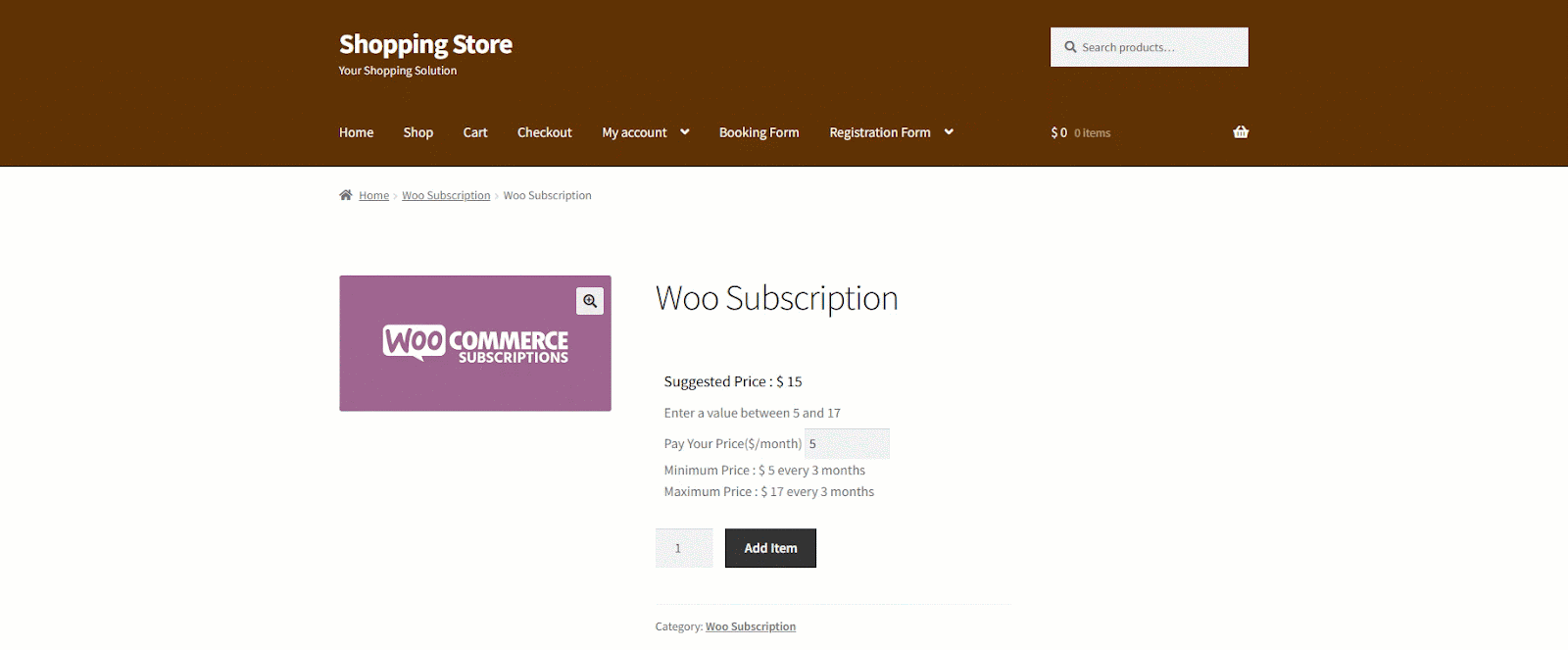 Compatibility with WooCommerce Subscriptions Feature