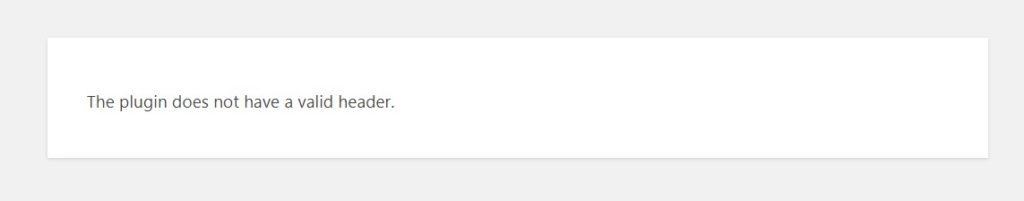 the-plugin-does-not-have-valid-error-in-wordpress