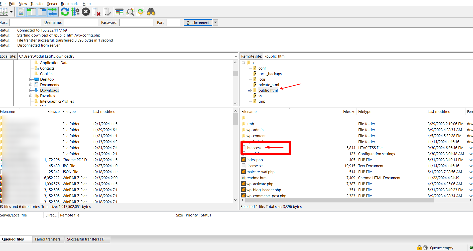 Locate the .htaccess File - WPExperts Locate the .htaccess File