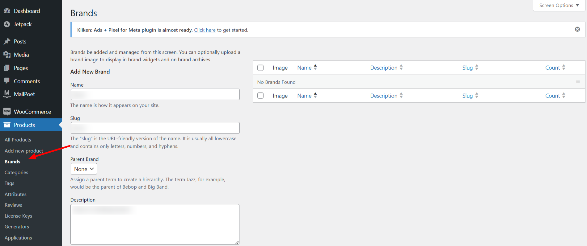 Brands Integration in WooCommerce Core