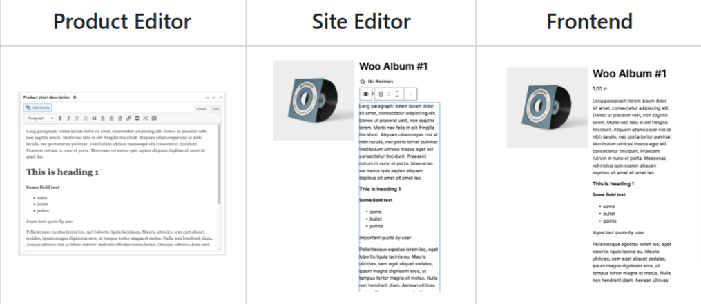 Enhanced Product Summary Block