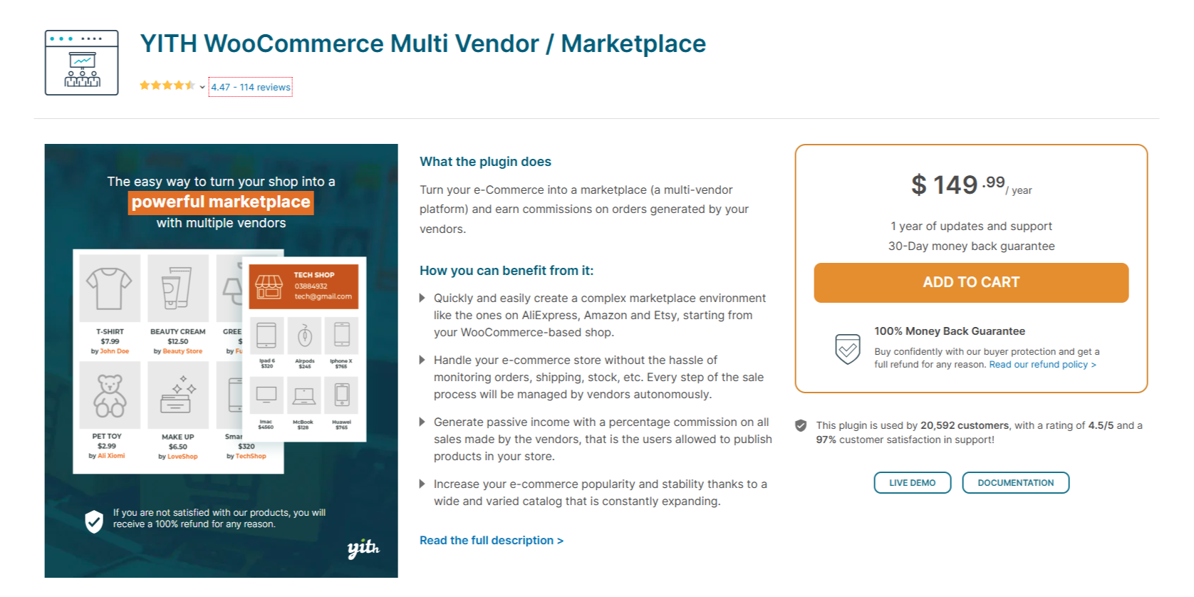 YITH WooCommerce Multi Vendor