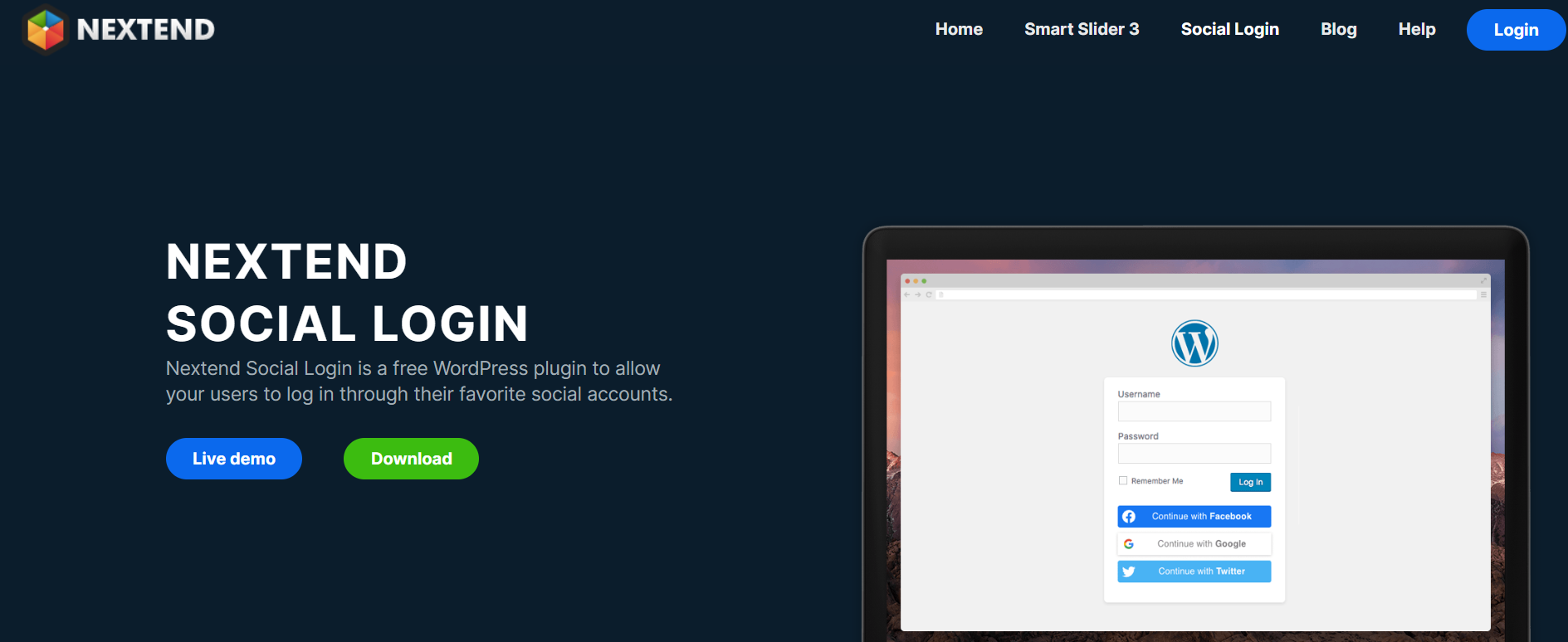 Nextend Social Login and Register - WPExperts Nextend Social Login and Register