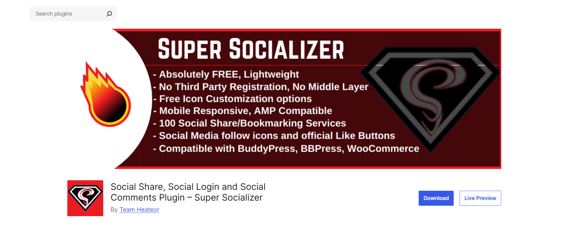 Super Socializer - WPExperts Super Socializer