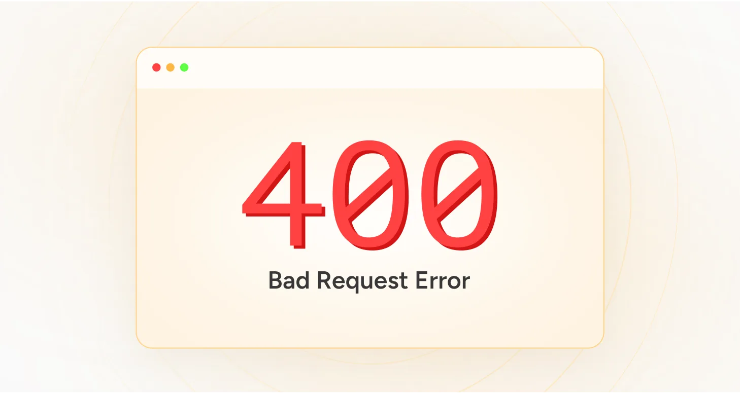 Fix 400 Bad Request Error