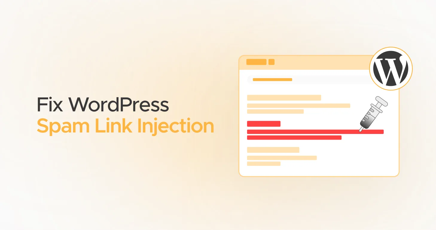 Fix WordPress Spam Link Injection