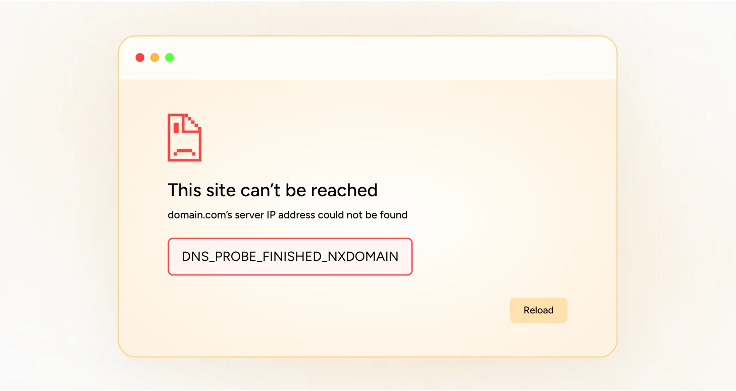 Dns_Probe_Finished_Nxdomain