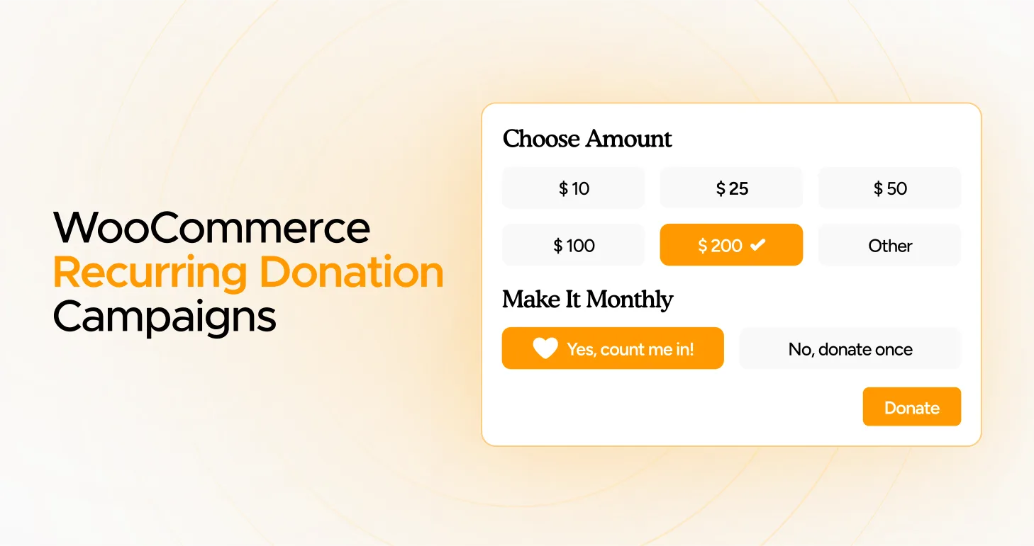 WooCommerce Recurring Donation Campaigns