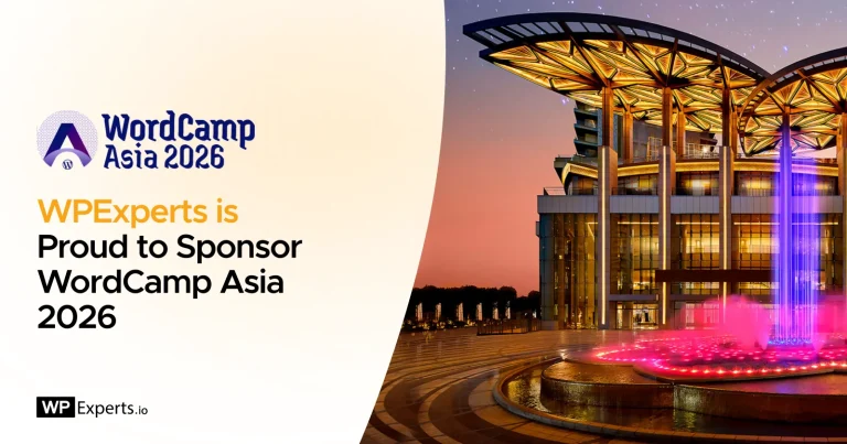 WPExperts is Proud to Sponsor WordCamp Asia 2026