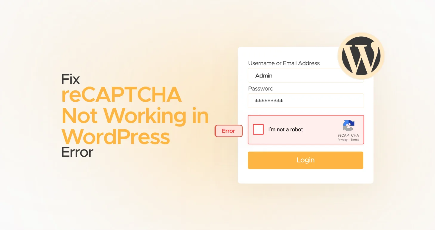reCAPTCHA Not Working in WordPress
