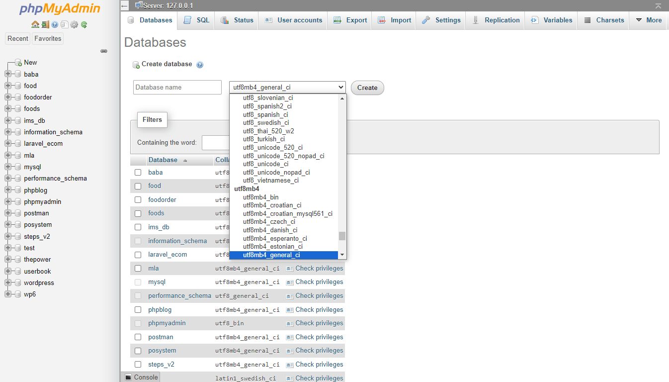 phpmyadmin-database-management