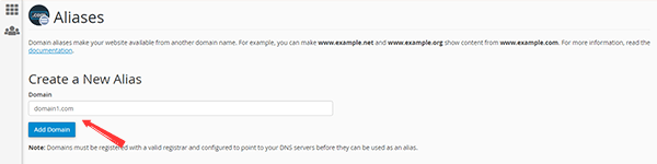 Add Domain