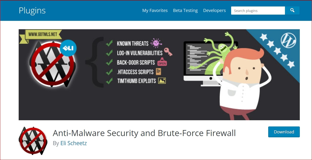 Anti-Malware Security and Brute-Force Firewall