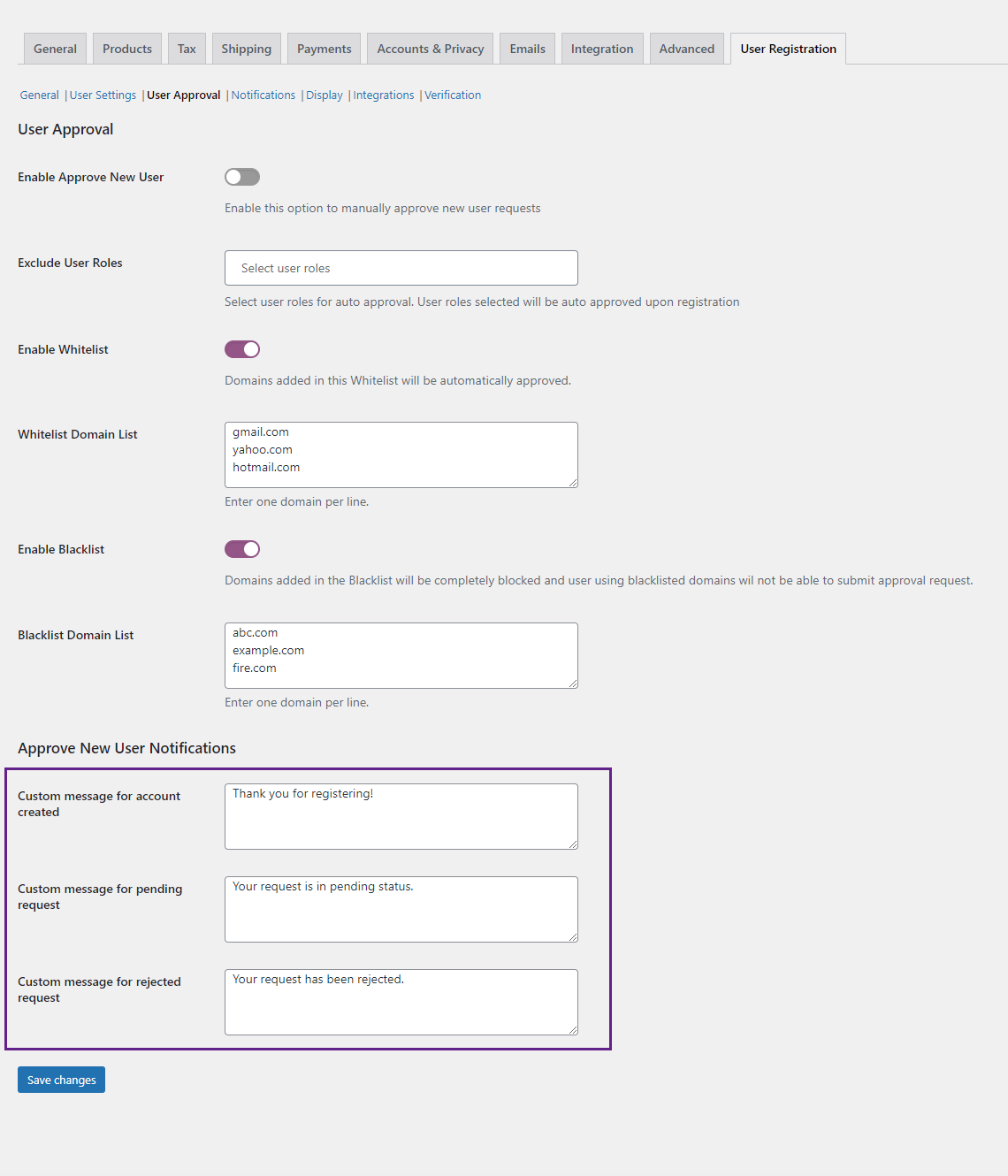 Block Users Feature