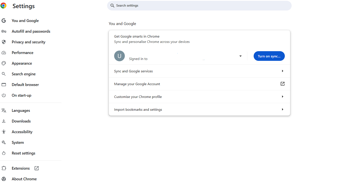 Chrome Browser Resetting Process