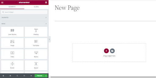 Custom Page Template