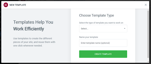 Custom Page Template