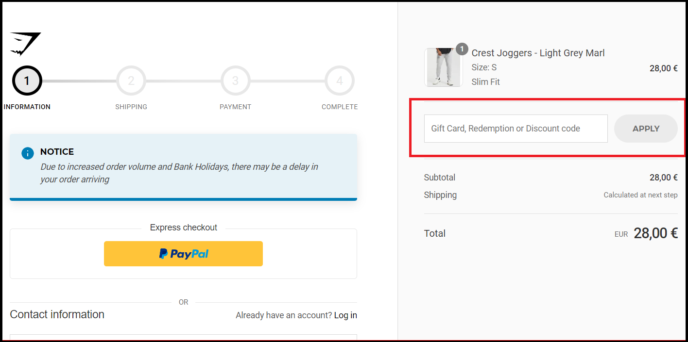 Discount-Application-Process