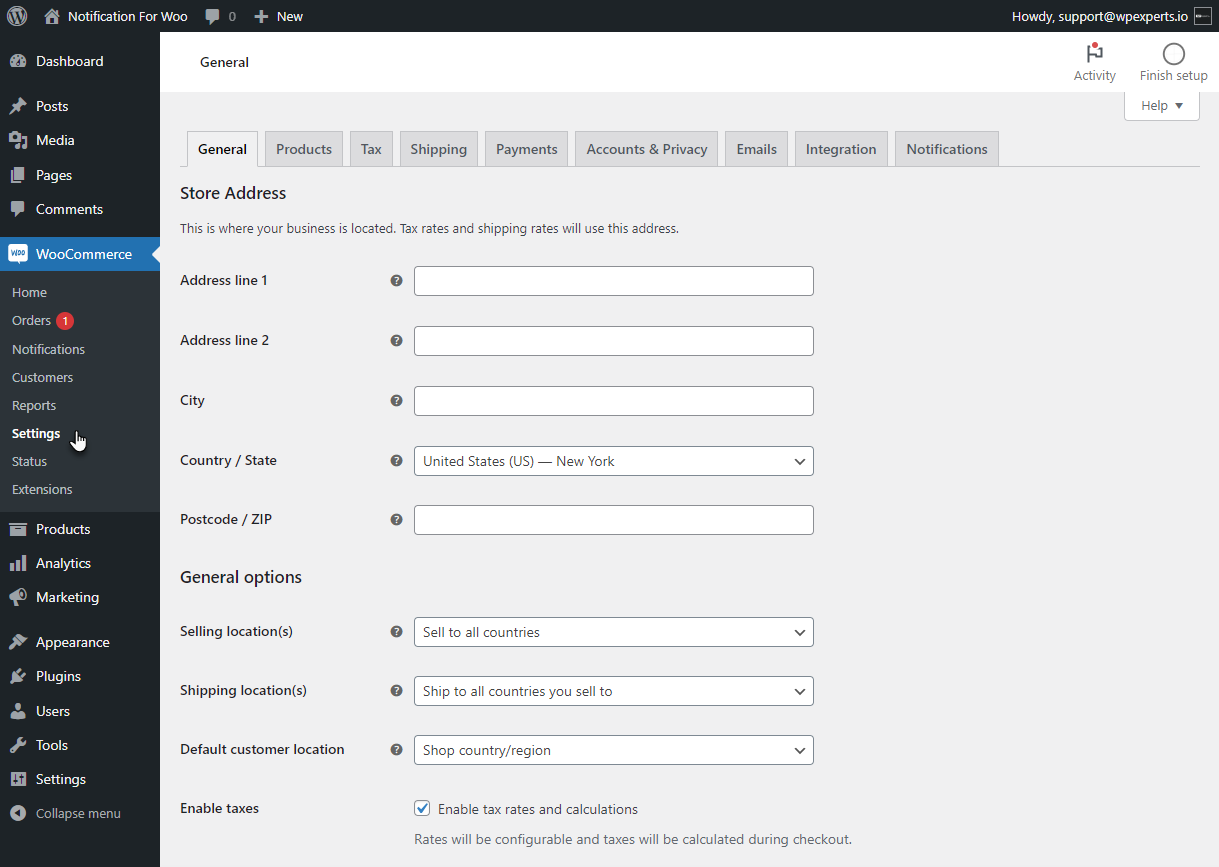 Flexible Settings