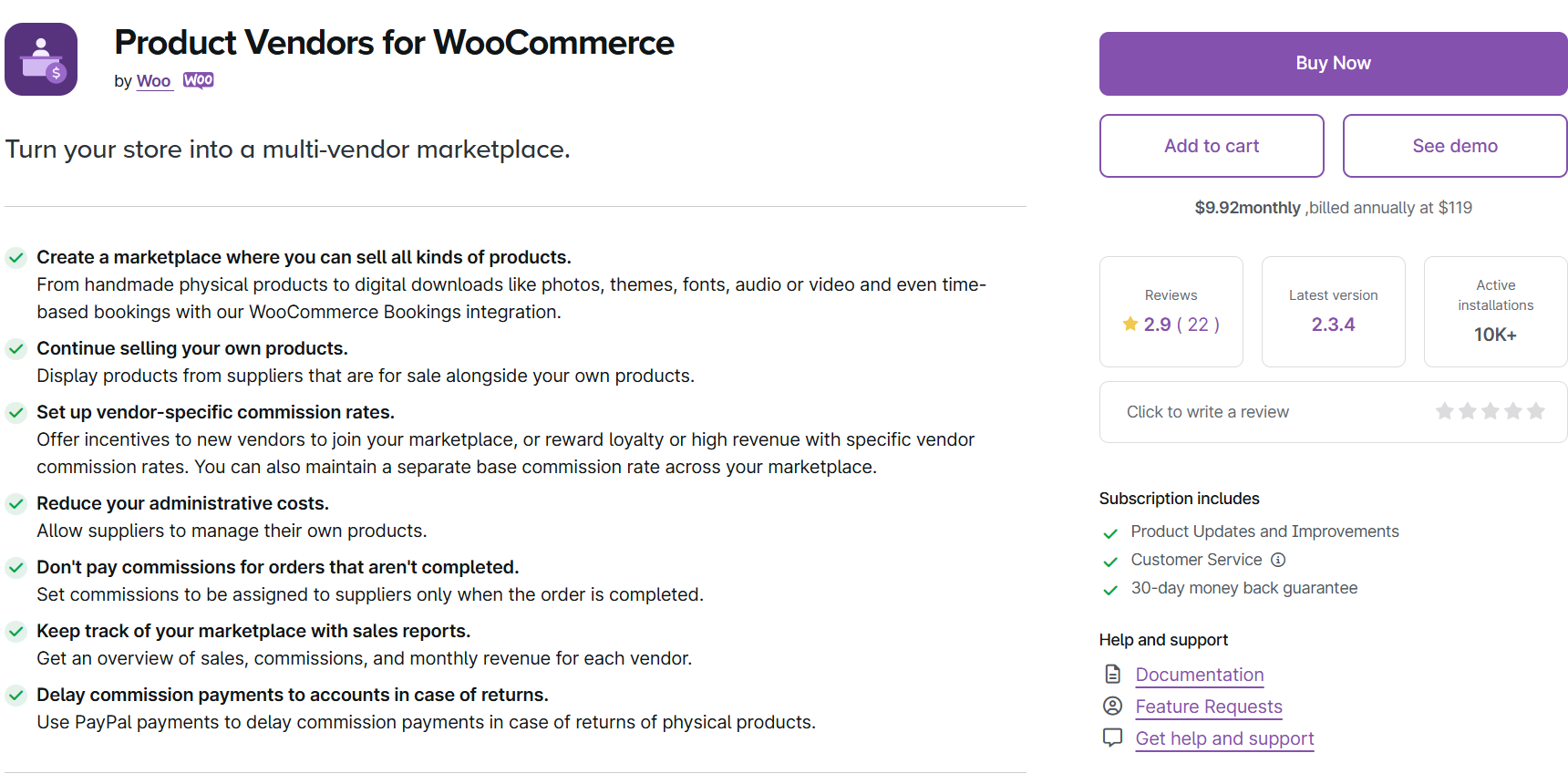 Product Vendors for WooCommerce