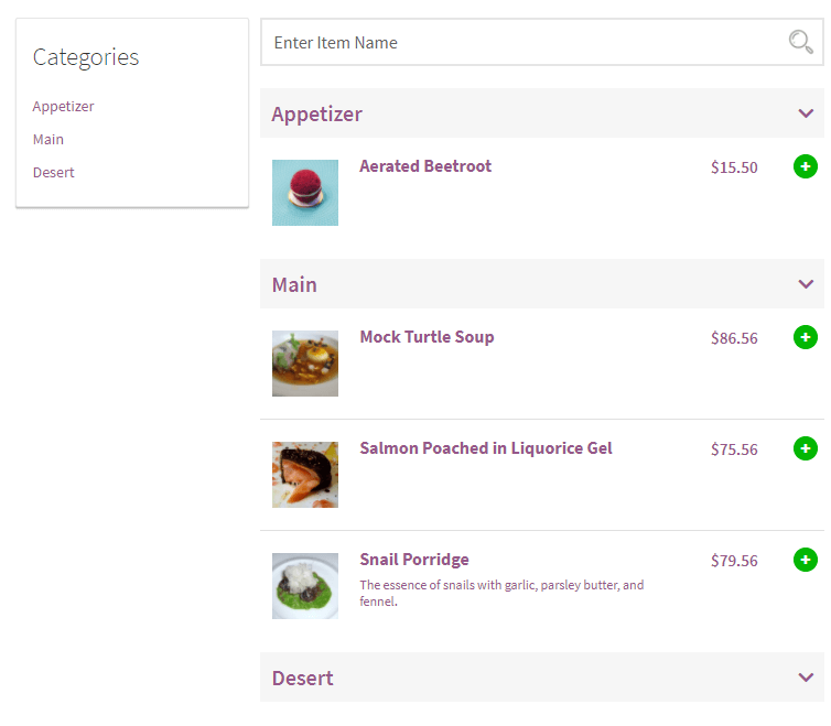 Restaurant-shows-the-menu