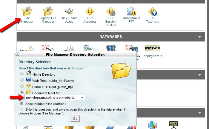 Uploading Installer