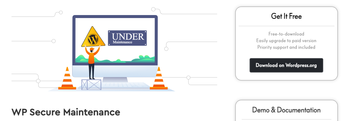 WP Secure Maintenance