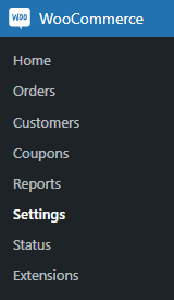 click-woocommerce-then-settings-tab