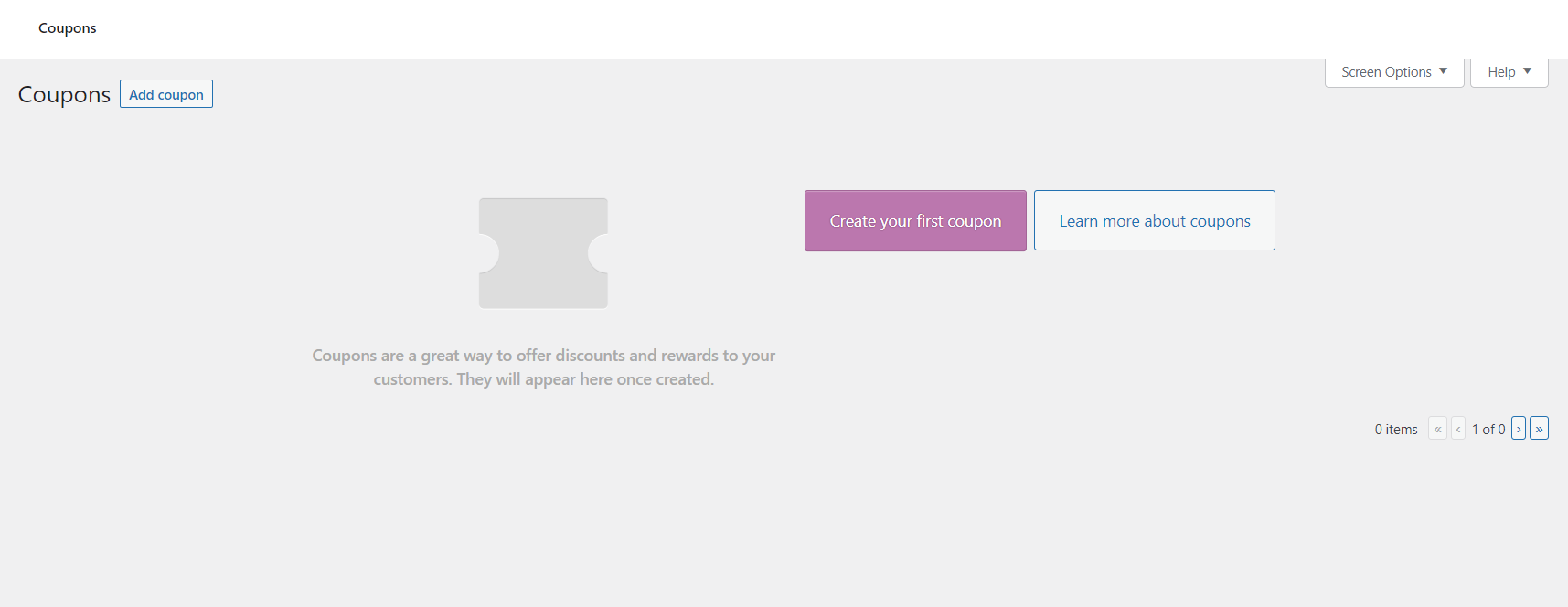 create coupon code