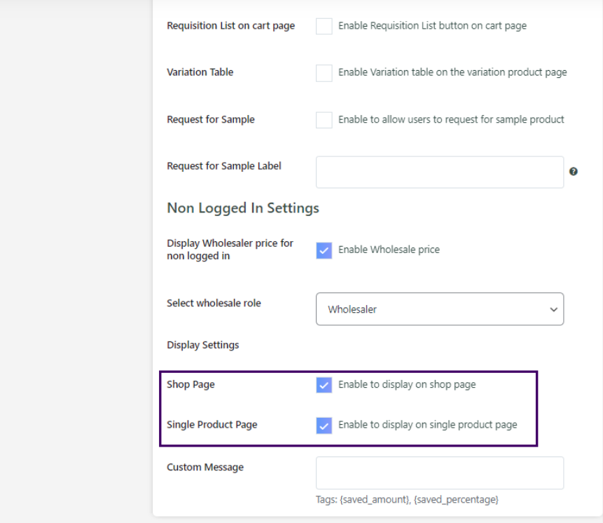 enable-display-on-shop-page-and-display-on-single-page