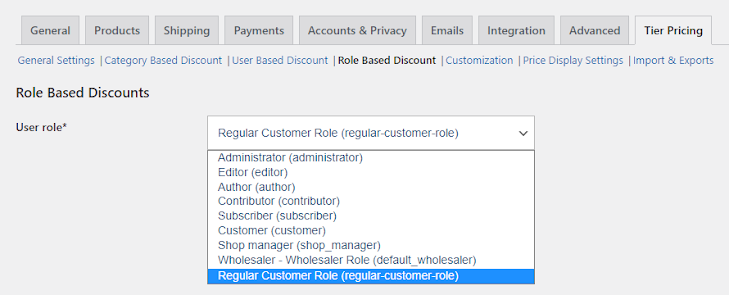 role-based-discount