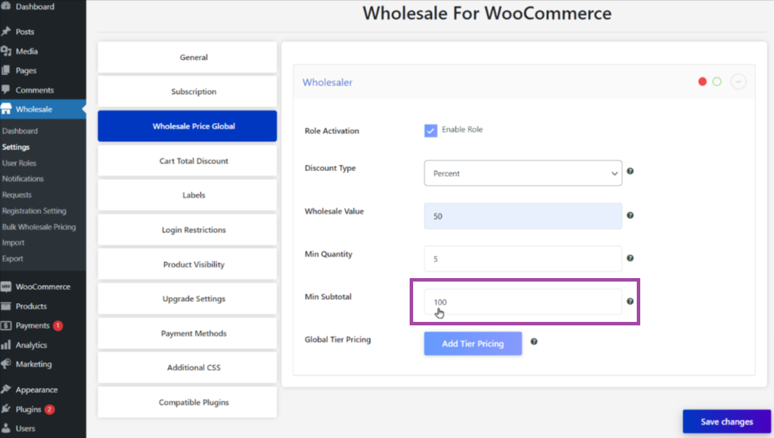 subtotal-amount-criteria-set-by-admin-to-offer-wholesale-prices-to-b2b-customers
