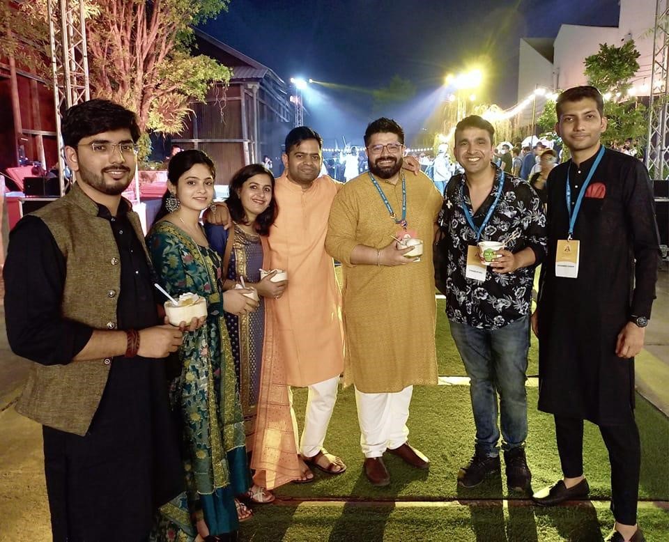 zubair siddiq meets indian team