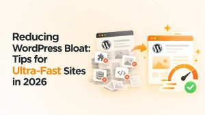 reducing WordPress bloat